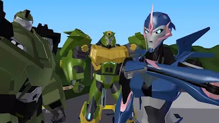 Transformers Prime Galvatron's Revenge Scene 12 & 13 (Unrendered)