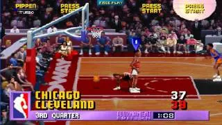 NBA Jam TE ARCADE 1080P HD PLAYTHROUGH - CHICAGO BULLS VS CLEVELAND CAVALIERS