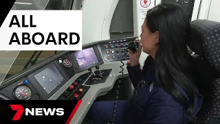 More female workers join Adelaide's rail network | 7 News Australia