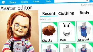 MAKING CHUCKY a ROBLOX ACCOUNT