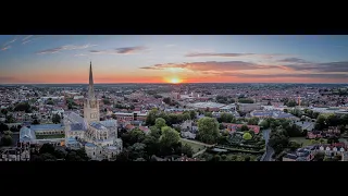 Norwich City Reel - Aerial view Drone footage