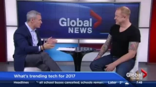 2017 Tech Trends with Futurist Speaker Nikolas Badminton (Global News)