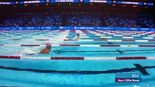 Men’s 200 Breaststroke Heat 6 | 2021 US Olympic Swimming Trials