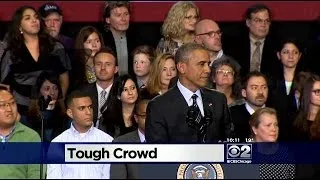 Hecklers Interrupt Obama's Immigration Speech