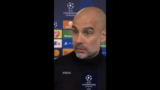 Pep’s reaction on late Real Madrid comeback against Man City. 😨