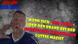 Wenn sich "der Stern" über den Brand bei der Feuerwehr Kronshagen lustig macht