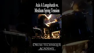 Extreme Double Kick Drumming - Axis Pedals #shorts