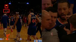 JALEN BRUNSON & TOM THIBODEAU ATTACK REFS AFTER GAME VS ROCKETS! CLEAR CHEATING!