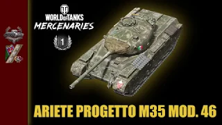 World of Tanks Console - Ariete Progetto M35 mod. 46 -1st Class-***3rd Mark of Excellence-WIN8-3,776