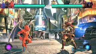 Firebrand & Nemesis vs Monster Hunter & Zero (Hardest AI) - Marvel vs Capcom: Infinite