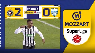 Mozzart Bet Super liga 2023/24 - 29.kolo: PARTIZAN – NOVI PAZAR 2:0 (1:0)