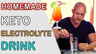 How To Make A Homemade Keto Electrolytes SUPER BOOST Drink (2x RECIPE)