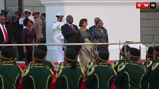 Cyril Ramaphosa arrives for first Sona as president