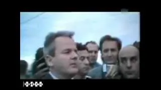 Slobodan Milosevic  i njegov cuveni citat  Niko ne sme da vas bije ..flv