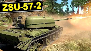 ZSU 57-2 Road to NUKE War Thunder