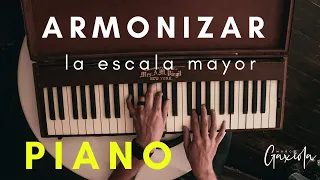 Como Armonizar La Escala Mayor TUTORIAL PIANO