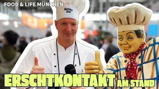 Erschtkontakt am Stand! | Schradin Unterwegs ( Food & Life München )