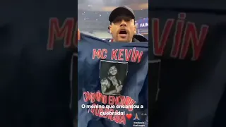 Neymar homenageia Mc Kevin apos ganha titulo da copa da frança ( Psg vs Mônaco )