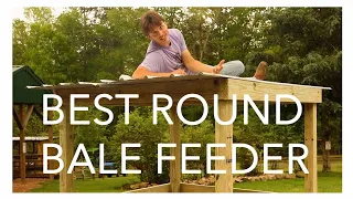 DIY Round Bale Hay Feeder