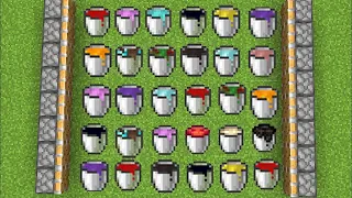 x1000 new minecraft buckets combination = ???