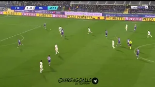 ibrahimovic goal vs fiorentina away