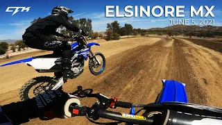 Elsinore MX Park Vet Track I YZ125 Following YZ250F