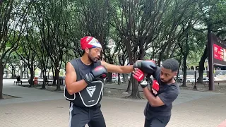 52 drill jab, slip, elbow to the body