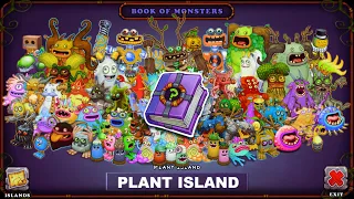 FAN MADE (BASED ON YOUR REQUESTS) Full BOOK OF MONSTERS - Plant Island | My Singing Monsters