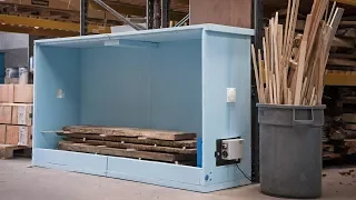 Logosol Sauno Wood Drying Kiln -  How to build and set up