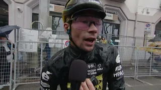 Primož Roglič gives us some news after his crash during stage 5 of the Giro d'Italia 2023