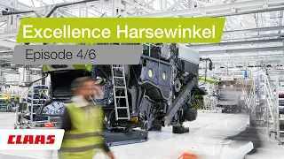 Excellence Harsewinkel. 4/6 Unloading auger and feederhouse assembly.