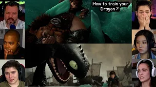 Death of Stoick | How to train your dragon 2 | Reaction Mashup  | #httyd
