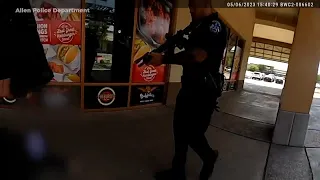 Police release body camera footage of officer who fatally shot Texas outlet mall shooter