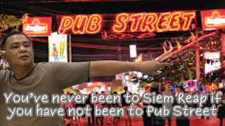 Siem Reap Cambodia || Pub Street || Night Walking Tour || New Year 2023