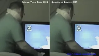 Tourette's Guy run through DAINAPP + Gigapixel AI for Video (comparison)