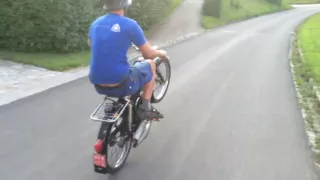 Puch Tuning MV 50 Wheelie