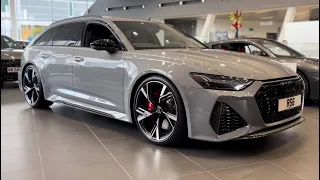 The Audi RS6 avant in Nardo grey!