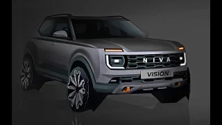 Lada Niva Vision - Teaser All-New Lada Niva 2024