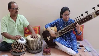 Raag Bageshri . Sitar - Ishita Sarkhel . Tabla - Sri Subhash Das .