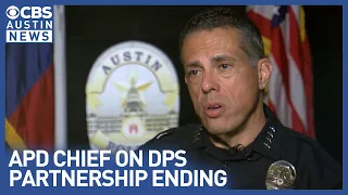 APD chief on abrupt end to DPS partnership, no plans to restart program
