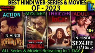 Top-24 Upcoming 3-MAR-2023 Pt.1 Hindi Web-Series Movies OTT #Netflix#Amazon#SonyLiv#Disney+ #zee5