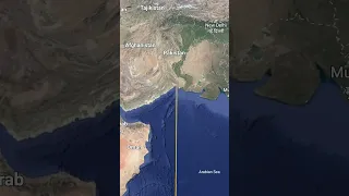 Sailing a straight line from Pakistan to RUSSIA???