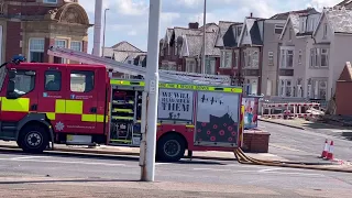 Aftermath of the fire at the Hacketts hotel￼