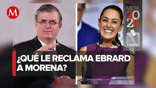 Impugnación de Marcelo Ebrard al proceso interno de Morena