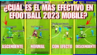 COMO HACER TODOS los DISPAROS a GOL en EFOOTBALL 2024 MOBILE - efootball 2024 mobile skills tutorial