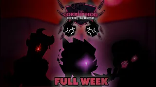 FRIDAY NIGHT FUNKIN Corruption devil terror mod DAD Vs EVIL Boyfriend FULL WEEK!