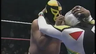 Perro Aguayo/Konnan/Mascara Sagrada Jr. vs. Pierroth Jr./The Killer/Cibernetico