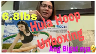 Hula Hoop unboxing 6.8lbs (Nahirapan sa pag-assemble🤣🤣🤣)