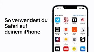 So verwendest du Safari auf deinem iPhone | Apple Support