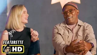 CAPTAIN MARVEL (2019) 10 Behind the Scenes Featurettes [HD]